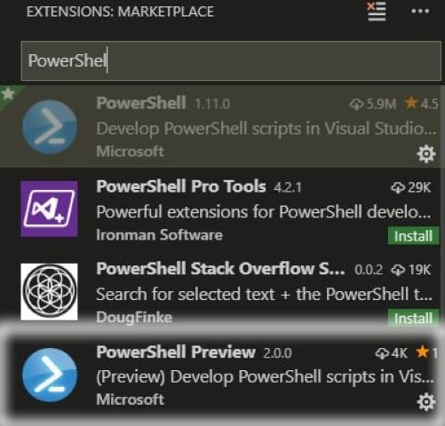 Enabling the PowerShell ISE Experience on VSCode 