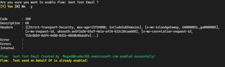 Restart or re-enable your flows with PowerShell and Microsoft 365 CLI ...